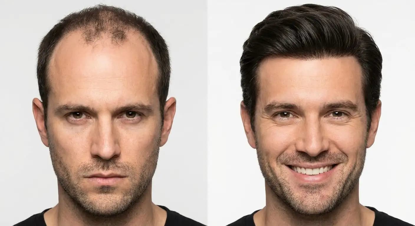 Risultato trapianto capelli - Andrea Rossi